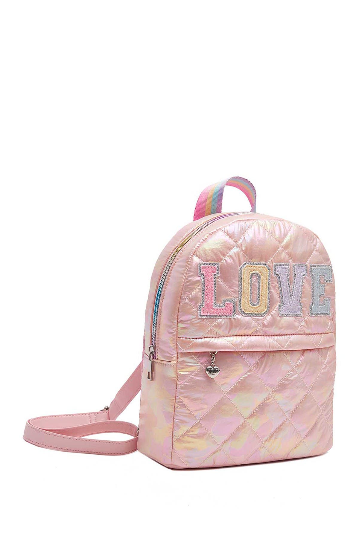 OMG Accessories Love Puffer Mini Backpack, Alternate, color, 