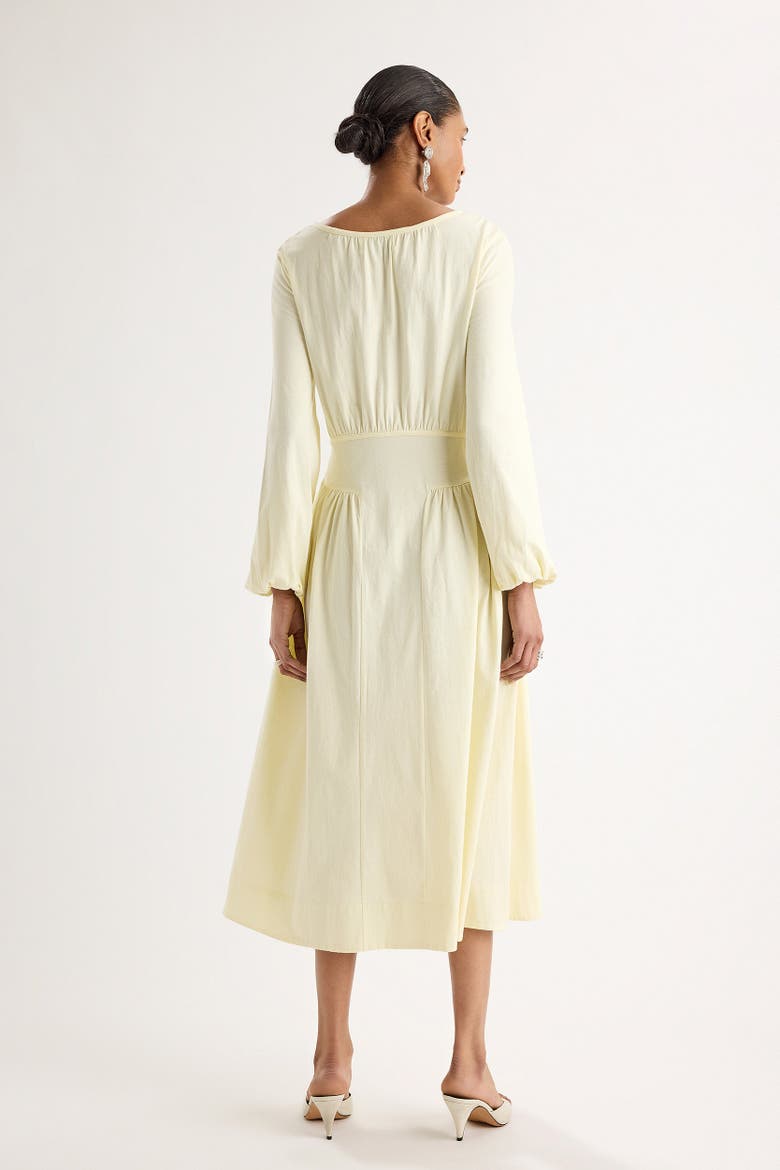 Nayeli Dress, Alternate, color, Straw