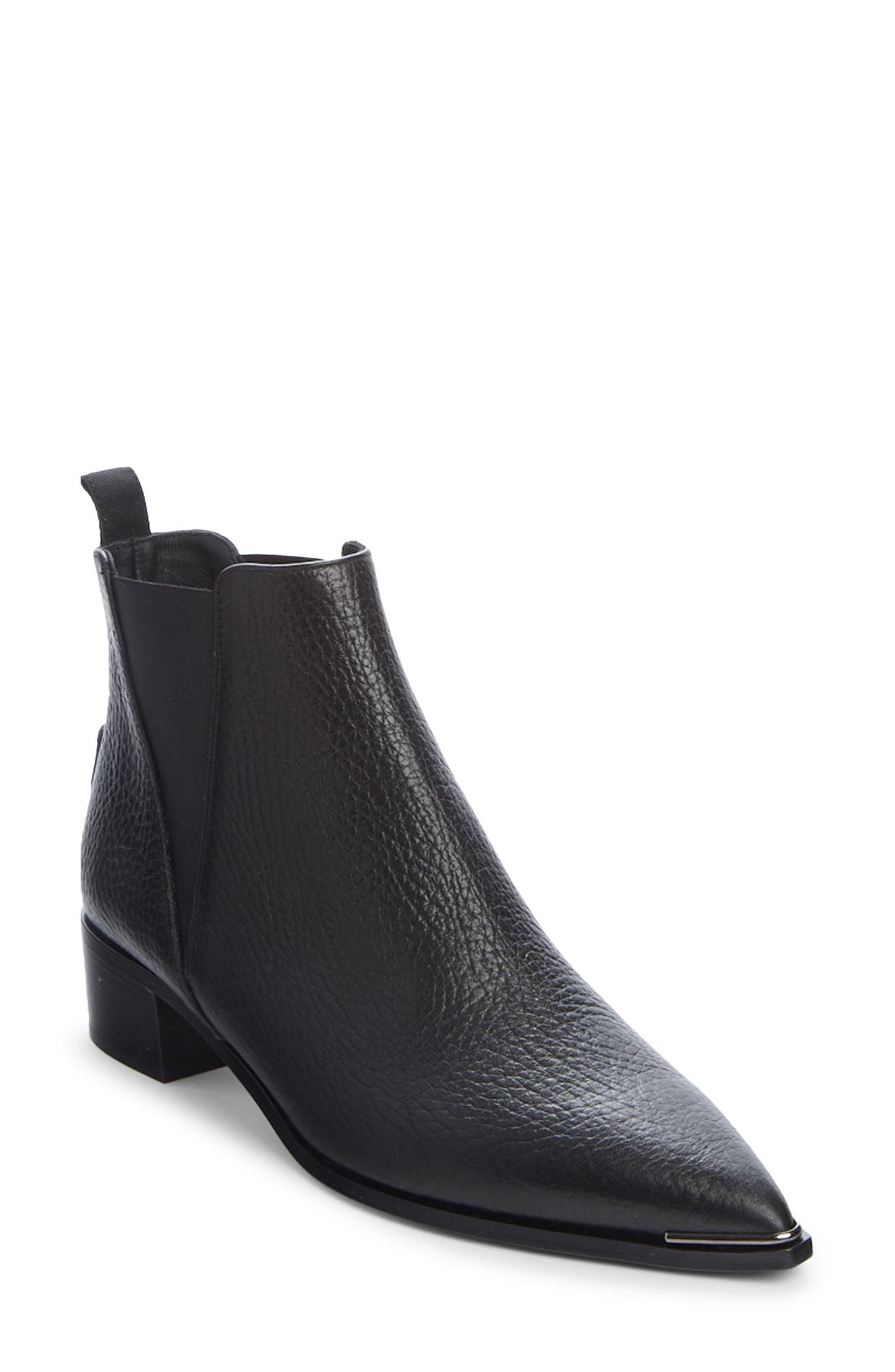 Acne Studios Jensen Short Pointy Toe Boot, Main, color, 
