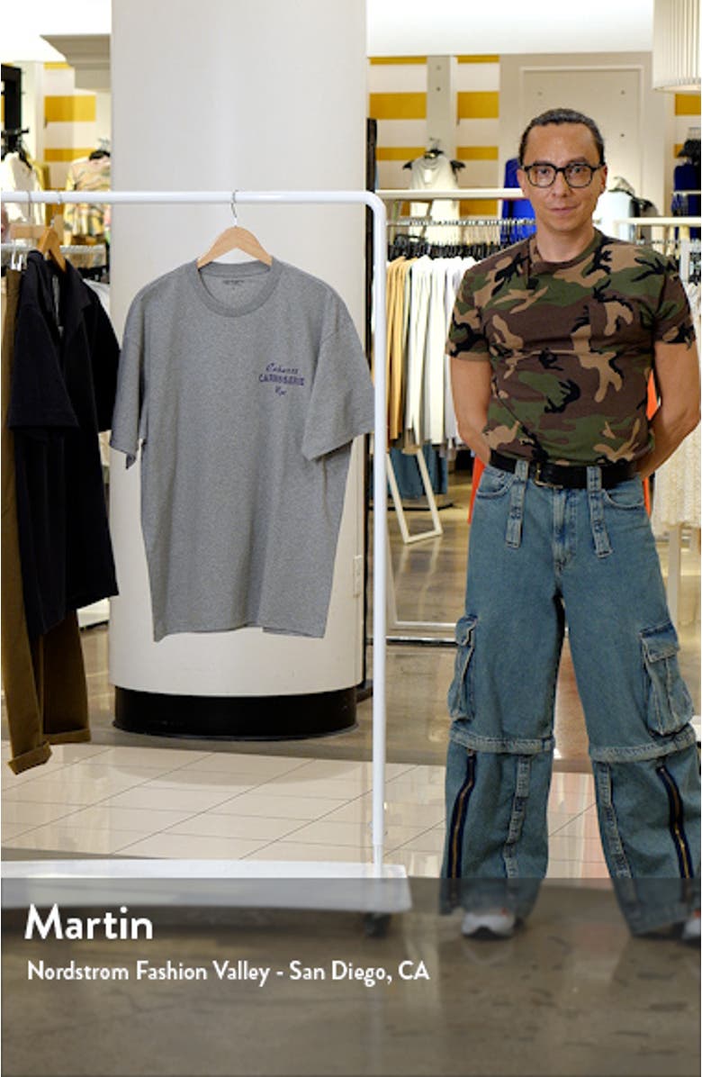 Mechanics Organic Cotton Graphic T-Shirt, sales video thumbnail