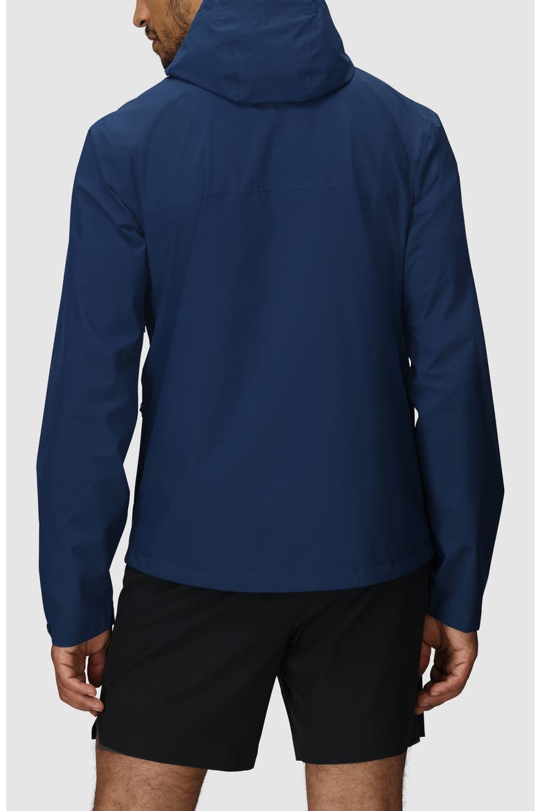 Stratoburst Packable Rain Jacket, Alternate, color, SOLID CENOTE