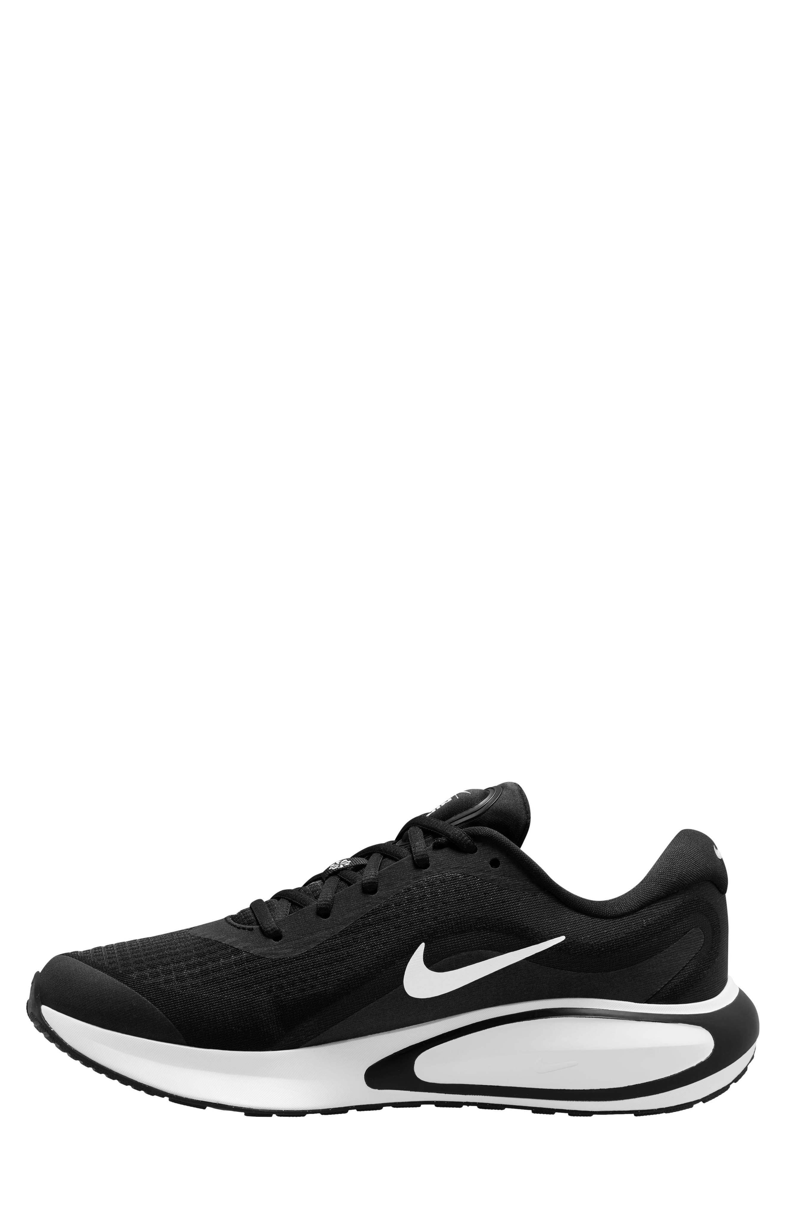 Nike Journey Road Runner Sneaker, Alternate, color, 001 Black/White
