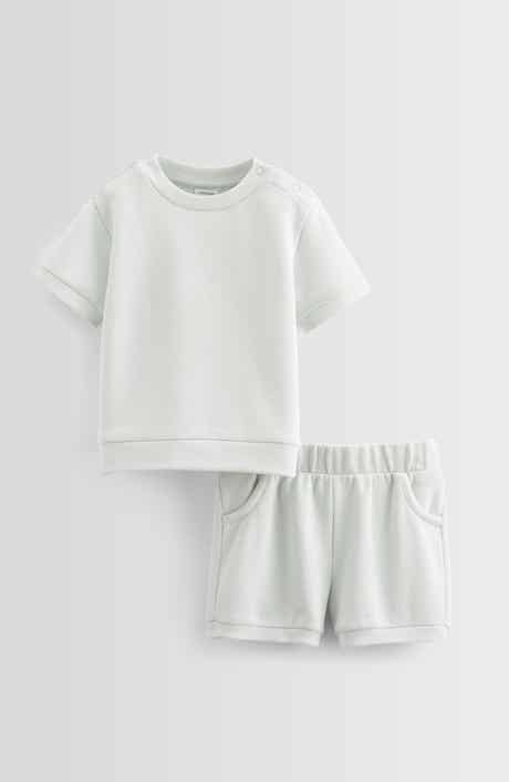 Nordstrom Cozy Short Sleeve Top & Shorts Set