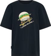 TINY TRIBE Kids' Laters Skaters Stretch Cotton Graphic T-Shirt