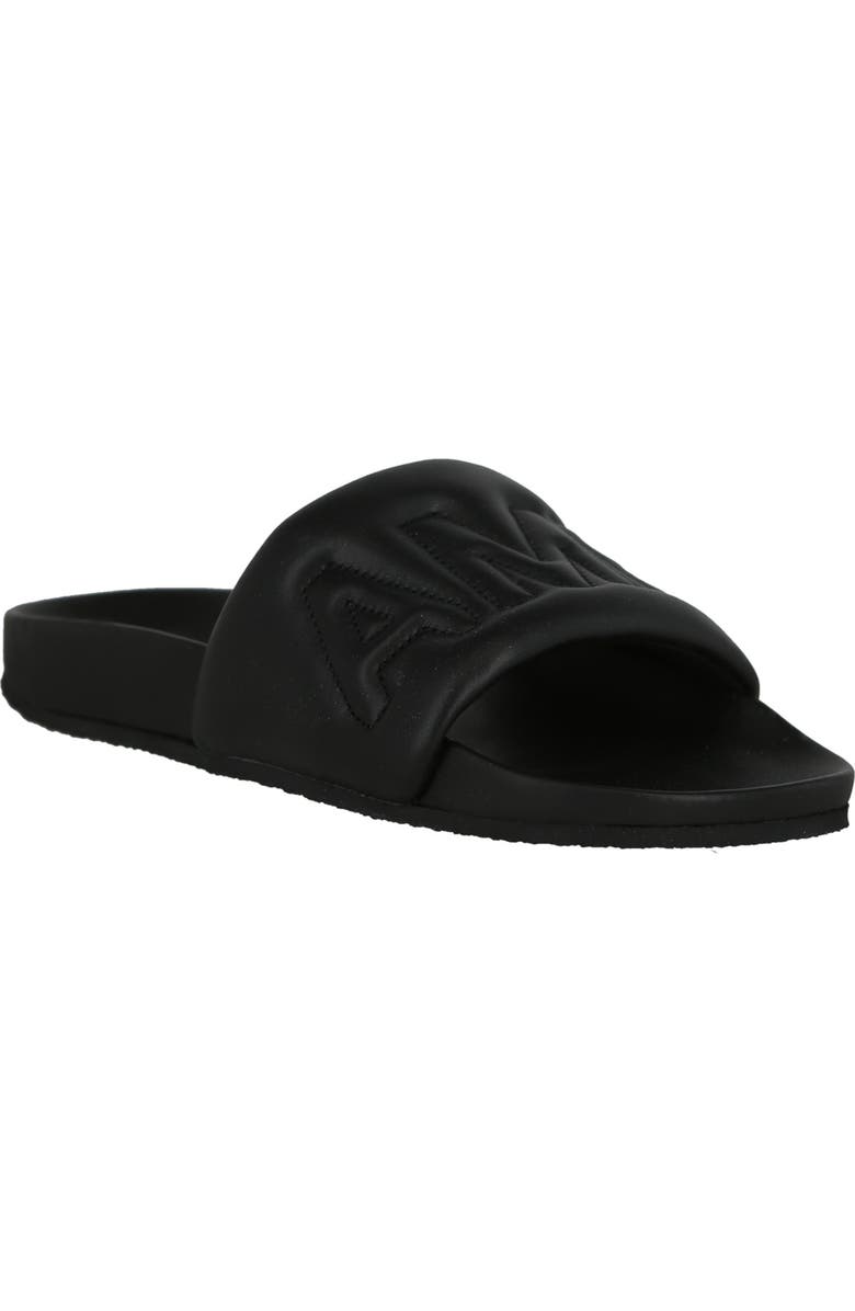 Ambush Quilted Leather Slide Sandal, Main, color,