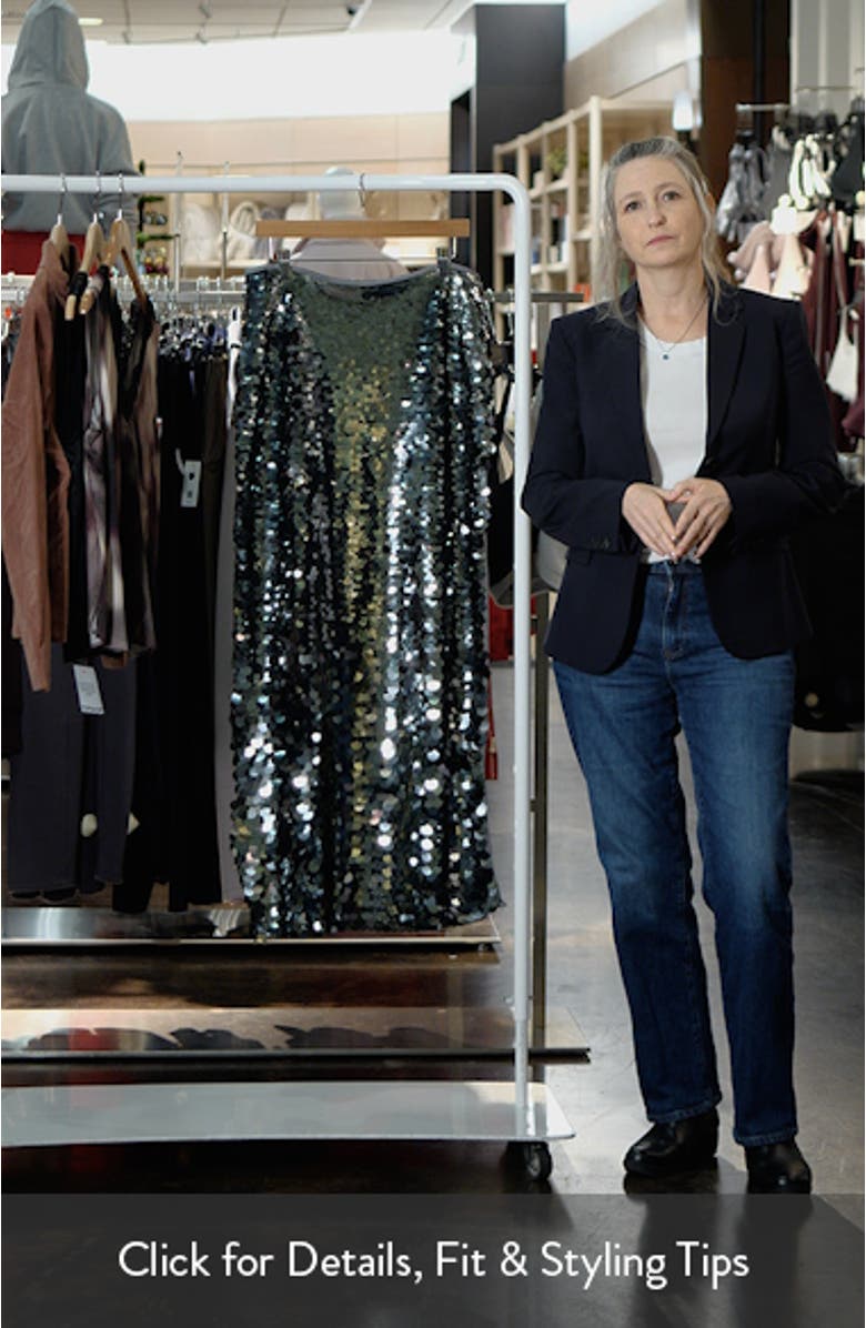 Sequin Column Maxi Skirt, sales video thumbnail