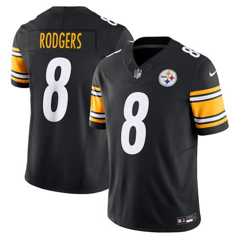 Men's Nike Aaron Rodgers Black Pittsburgh Steelers Team  Vapor F.U.S.E. Limited Jersey