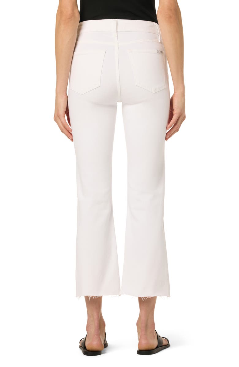 Joe's High Waist Crop Bootcut Jeans, Alternate, color, White