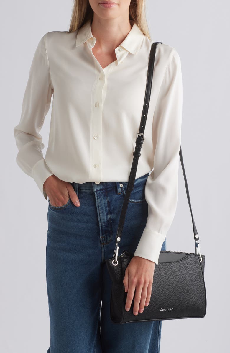 Calvin Klein Garnet Crossbody Bag, Alternate, color,