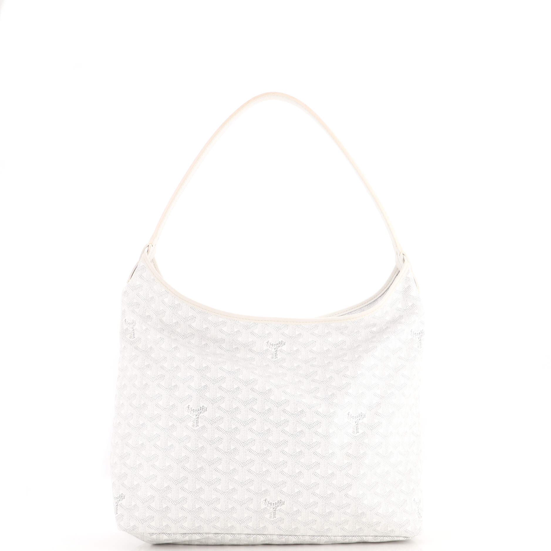 Boheme Hobo Coated Canvas, Alternate, color, White