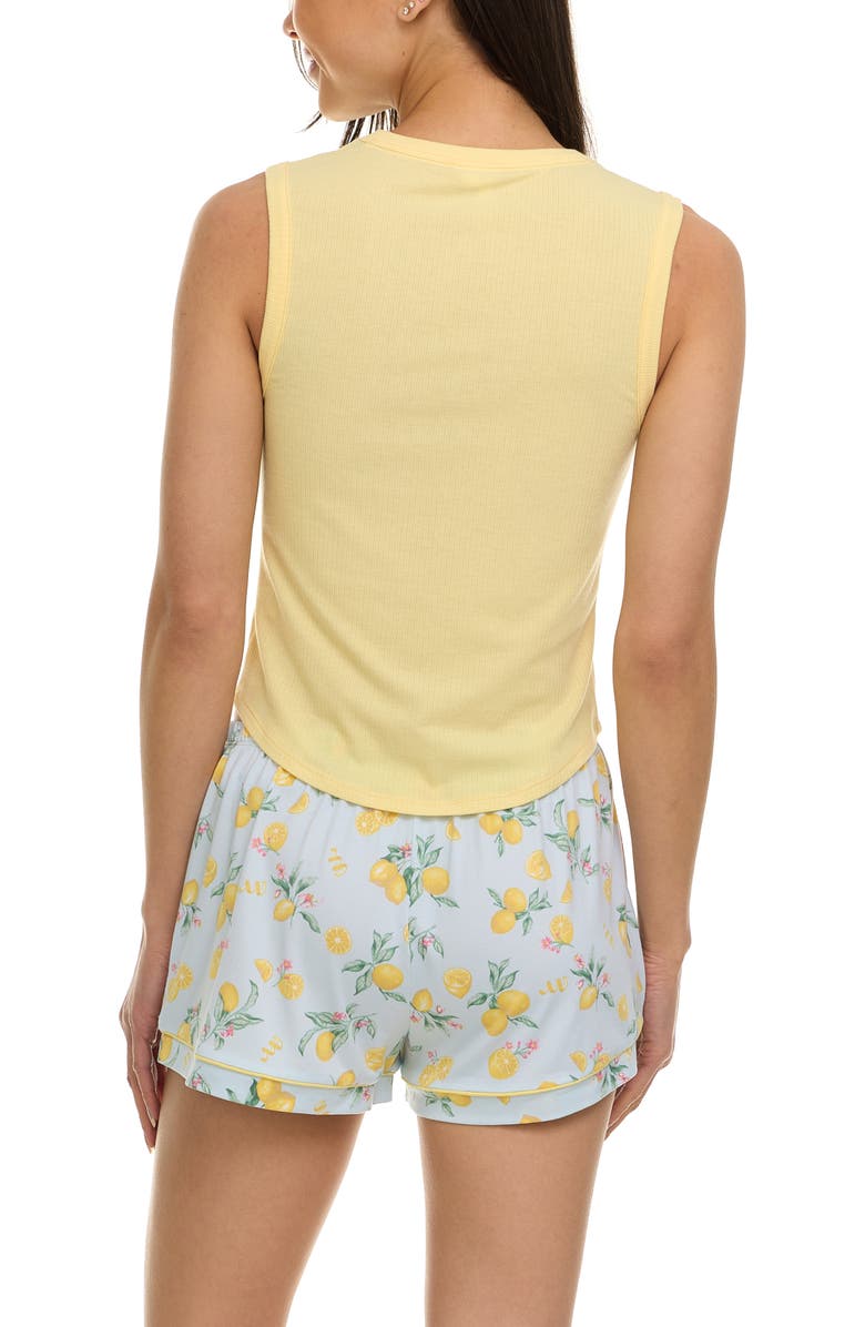 Flora By Flora Nikrooz Imani 3-Piece Capri Pajama Set, Alternate, color, Aqua