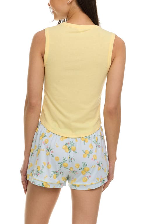 Flora By Flora Nikrooz Imani 3-piece Capri Pajama Set In Aqua
