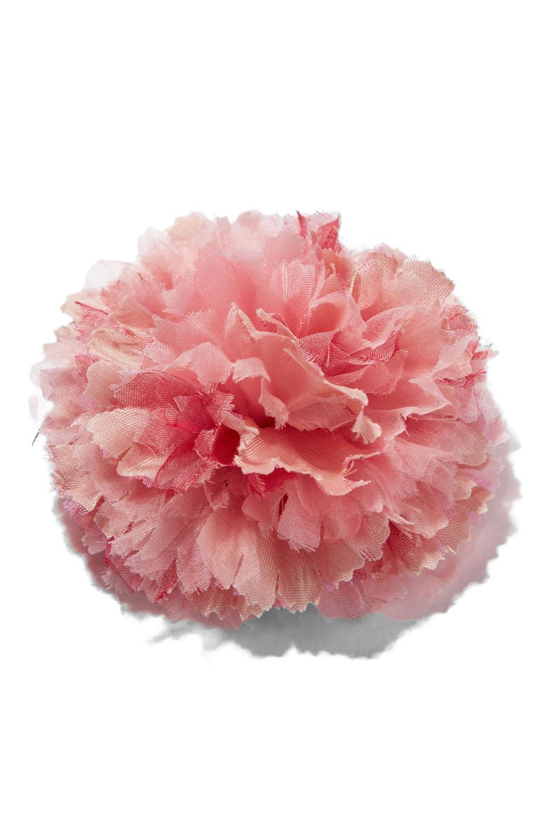 Helena Simon The Light Pink Carnation Floral Brooch, Alternate, color, Light Pink