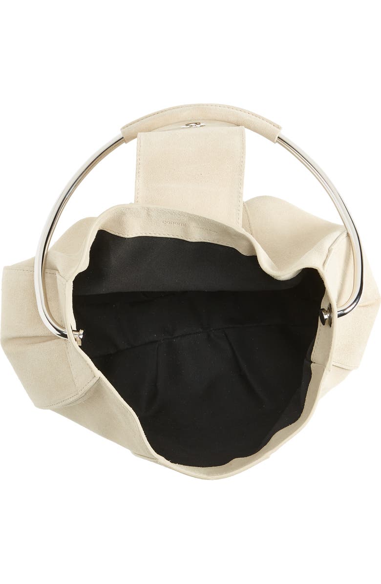 Coperni Large Suede Ring Pouch, Alternate, color,