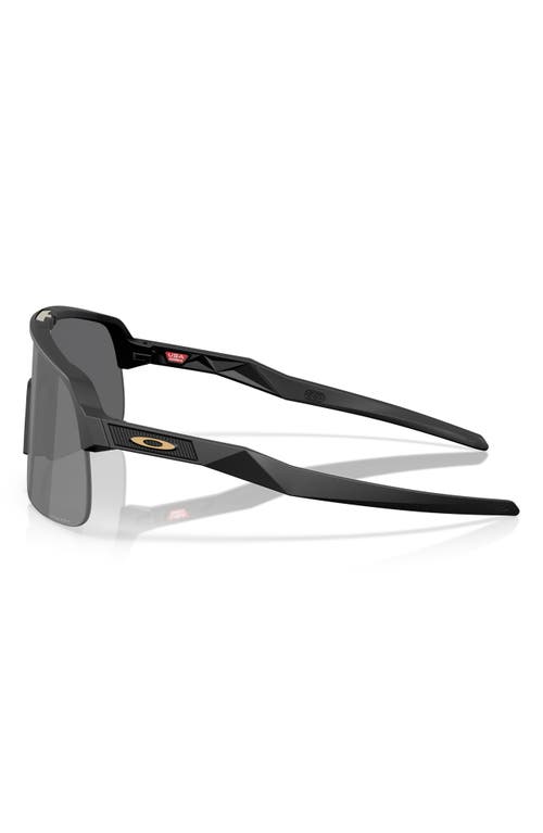 Oakley Sutro Lite 134mm Prizm™ Wrap Shield Sunglasses In Gray