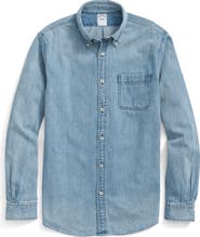 Brooks Brothers Archival Denim Button-Down Shirt