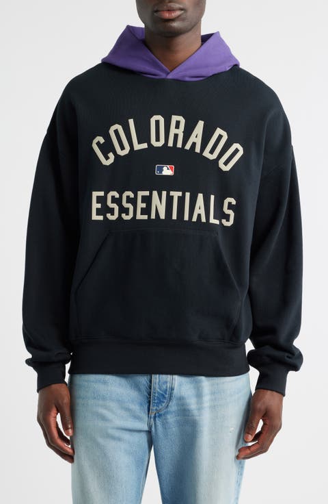 x MLB Rockies Sport Fit Graphic Hoodie