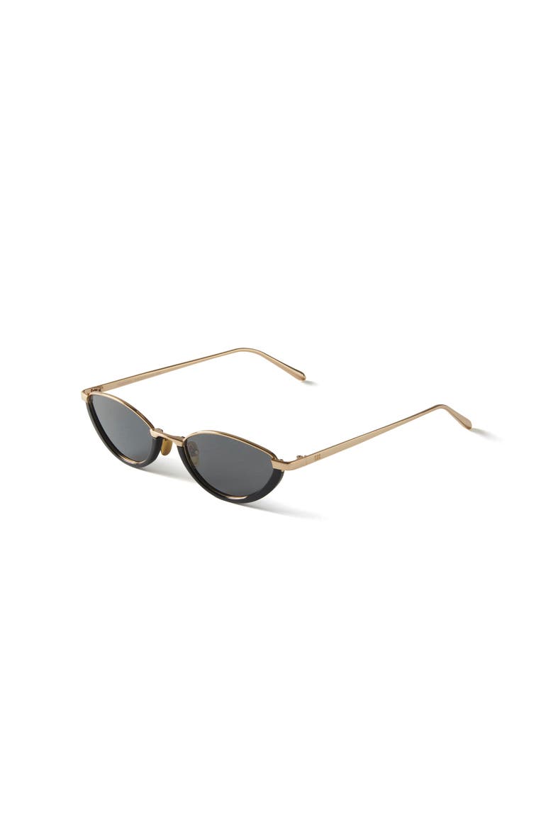 Jeanne Sunglasses, Alternate, color, Black / Gold