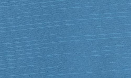 Travismathew Heathered Polo In Blue