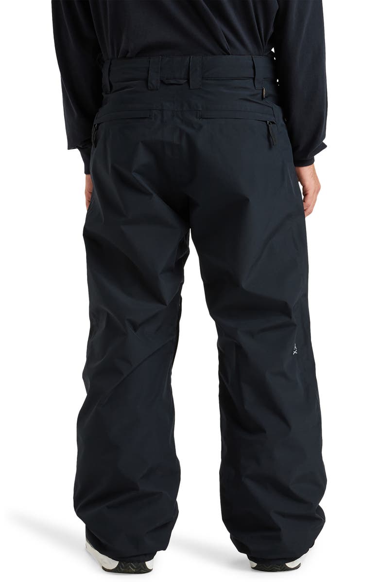 Quiksilver High Altitude Gore-Tex<sup>®</sup> Waterproof Ski Pants, Alternate, color, True Black