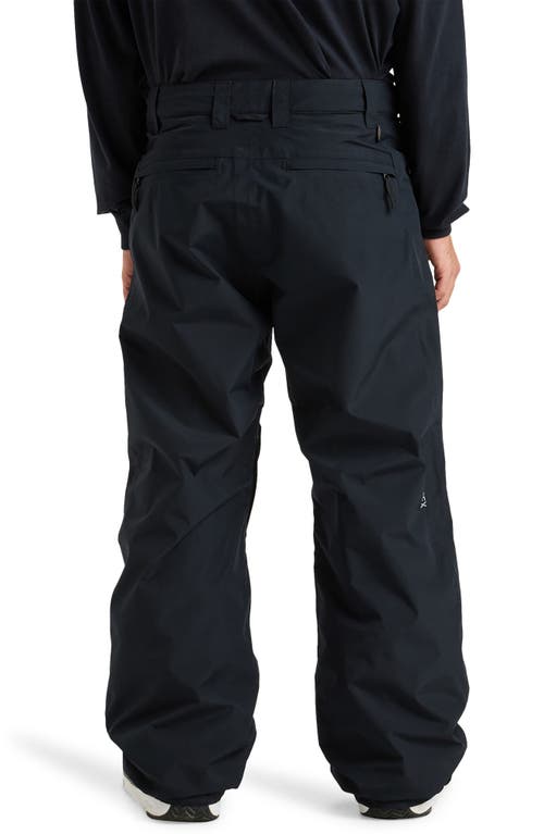 Quiksilver High Altitude Gore-tex® Waterproof Ski Pants In Black