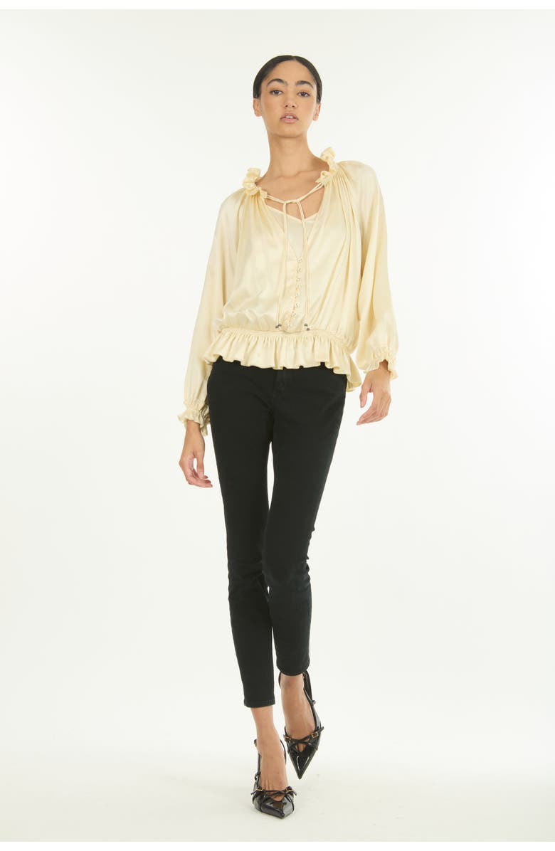 SECRET MISSION Romane Top, Main, color, Vintage Crème