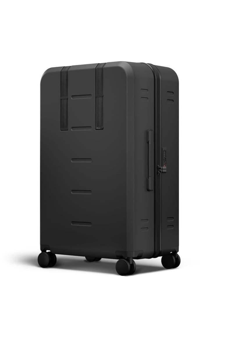Ramverk Compact Hard-Shell 31 Inch Checked Luggage Spinner With Zipper, Main, color, Black Out