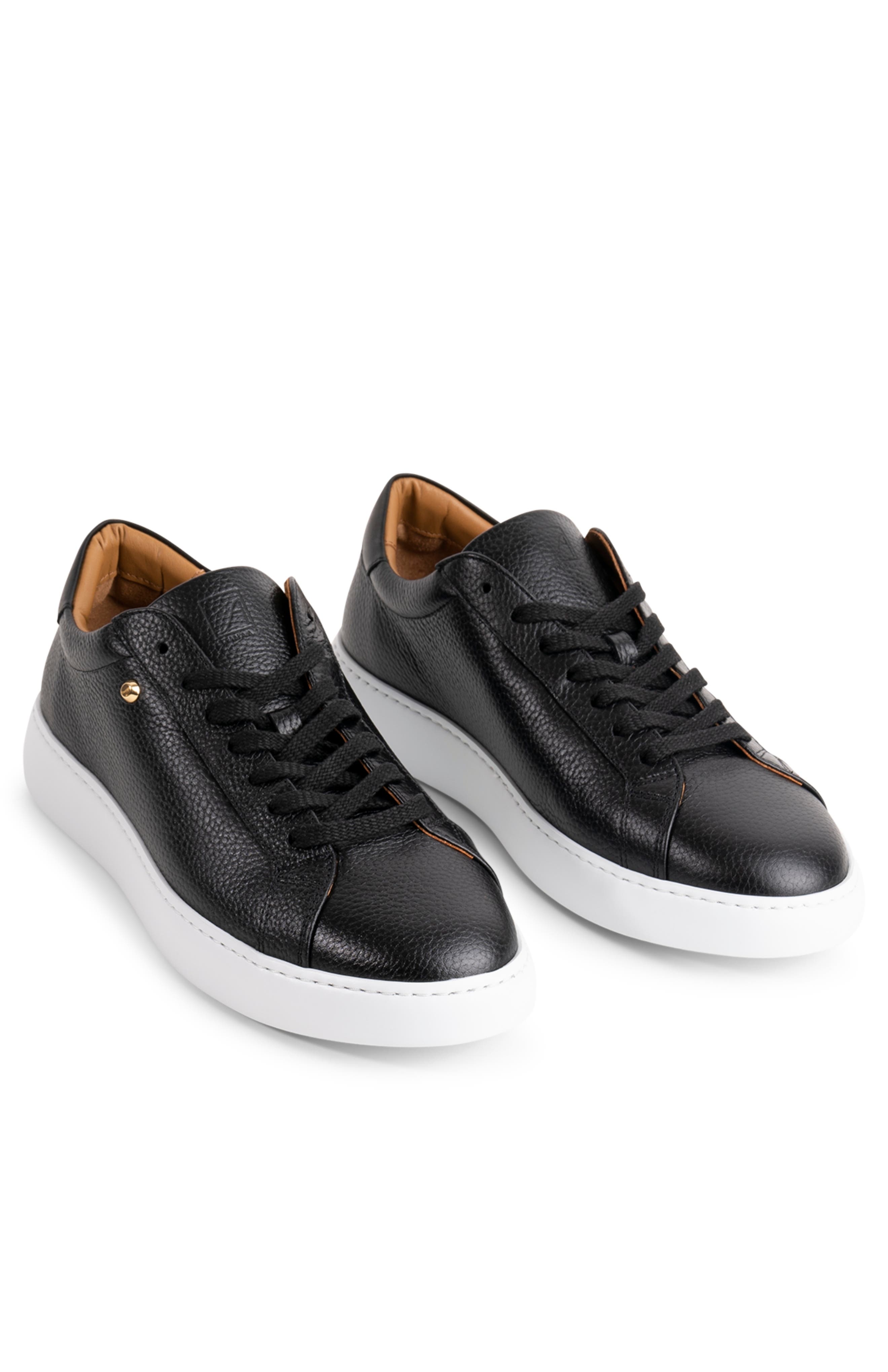 Stinaa.J Oscar Orthopedic Sneakers, Alternate, color, Black Leather