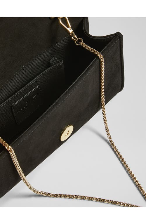 Lk Bennett Dominica Clutch In Black