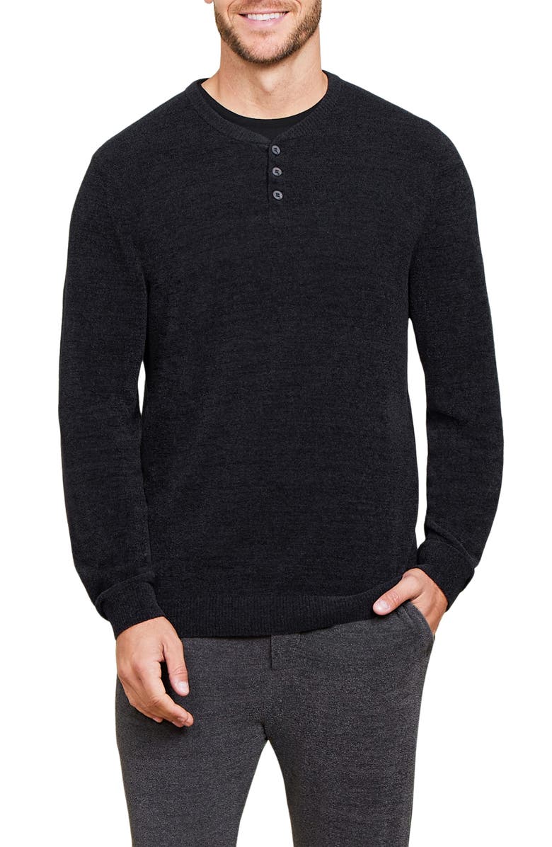 Barefoot Dreams<sup>®</sup> CozyChic Ultra Lite<sup>®</sup> Henley Pajama Top, Alternate, color, 