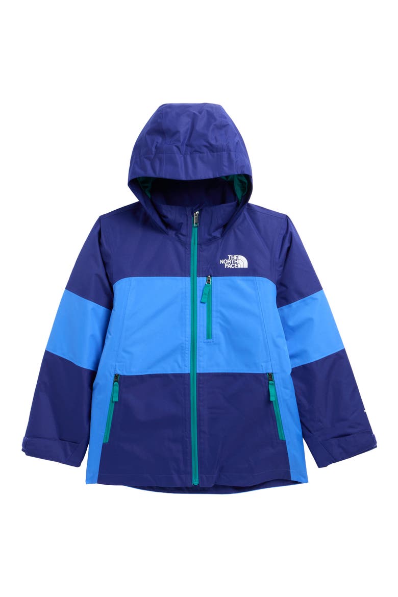 Kids' Freedom Waterproof Insulated Recycled Polyester Jacket, Main, color, ACTIVE BLUE/ BOLD BLUE