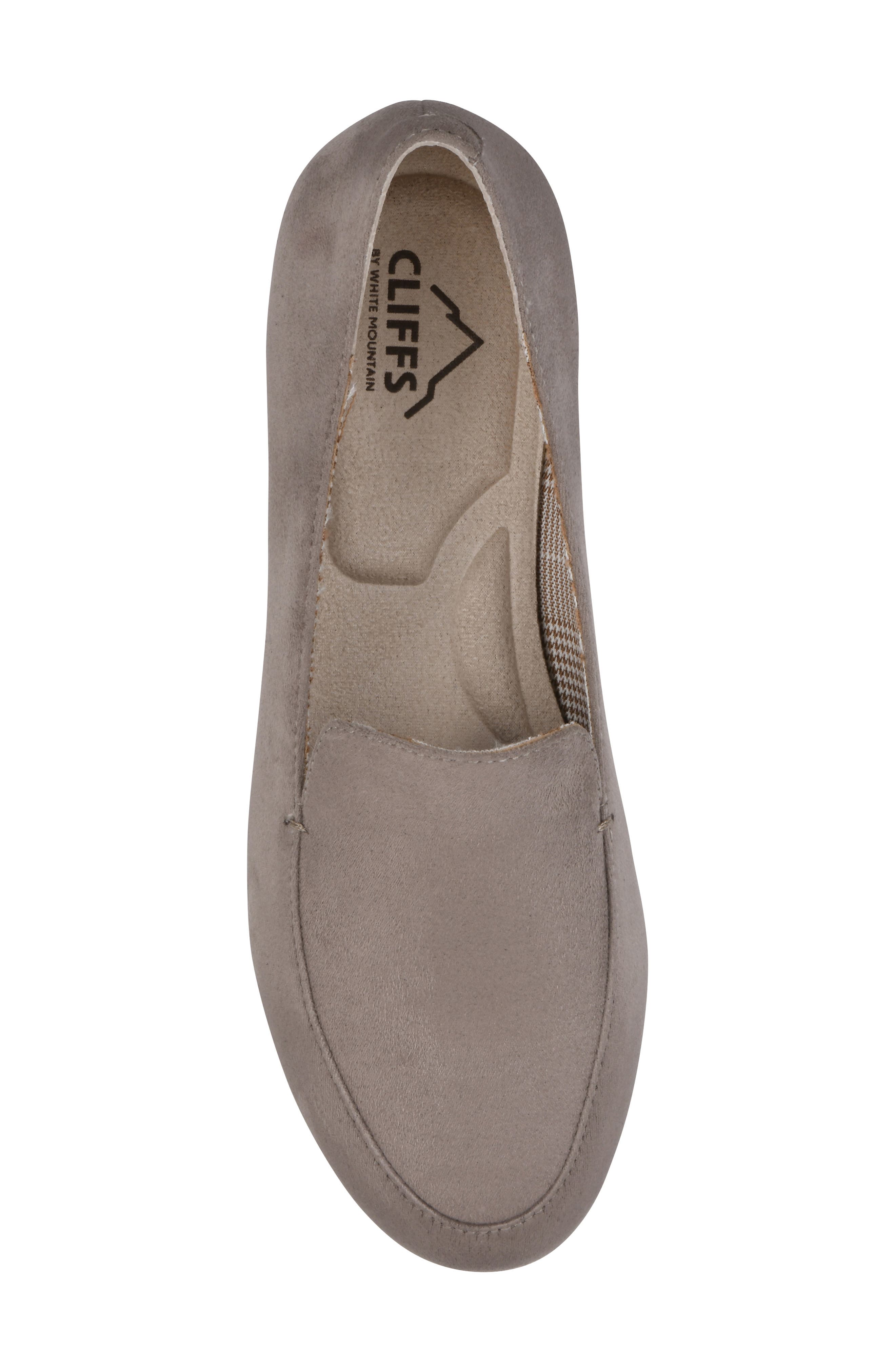 CLIFFS BY WHITE MOUNTAIN Gallant Loafer, Alternate, color, Taupe Suedette