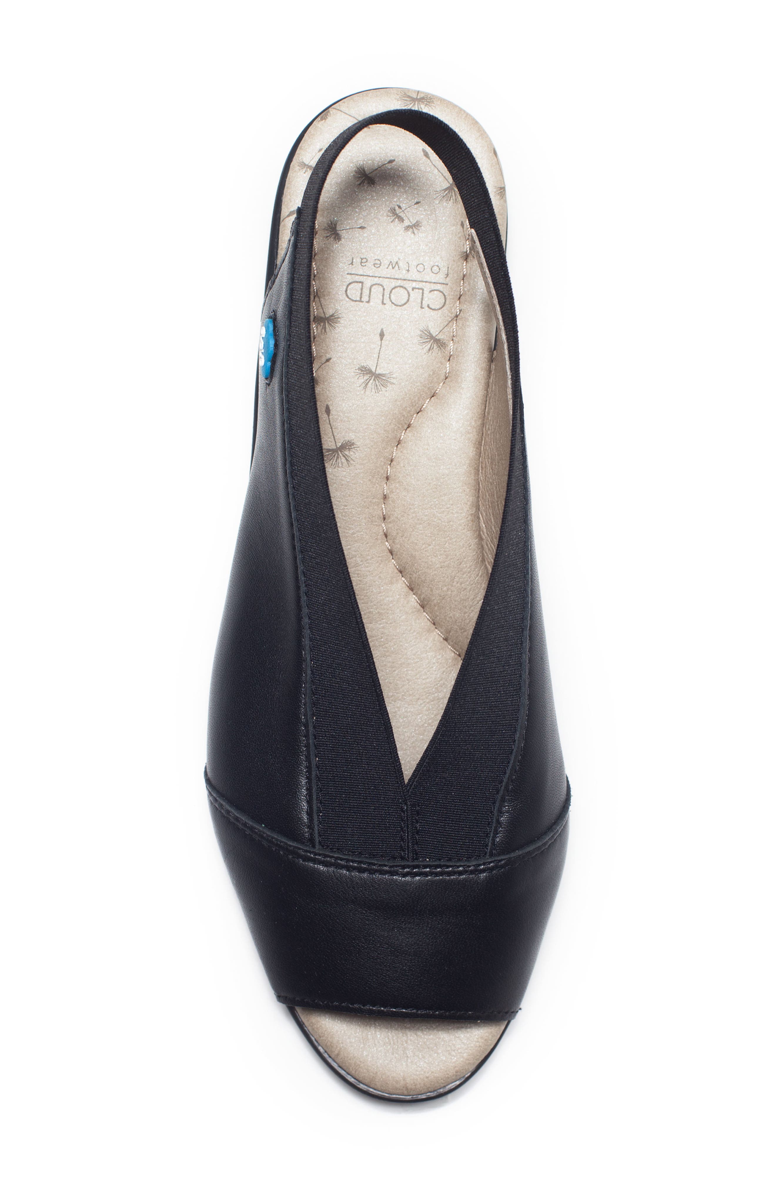 CLOUD Caliber Peep Toe Flat, Alternate, color, 