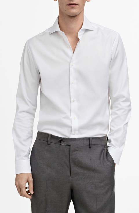 Slim Fit Button-Up Shirt