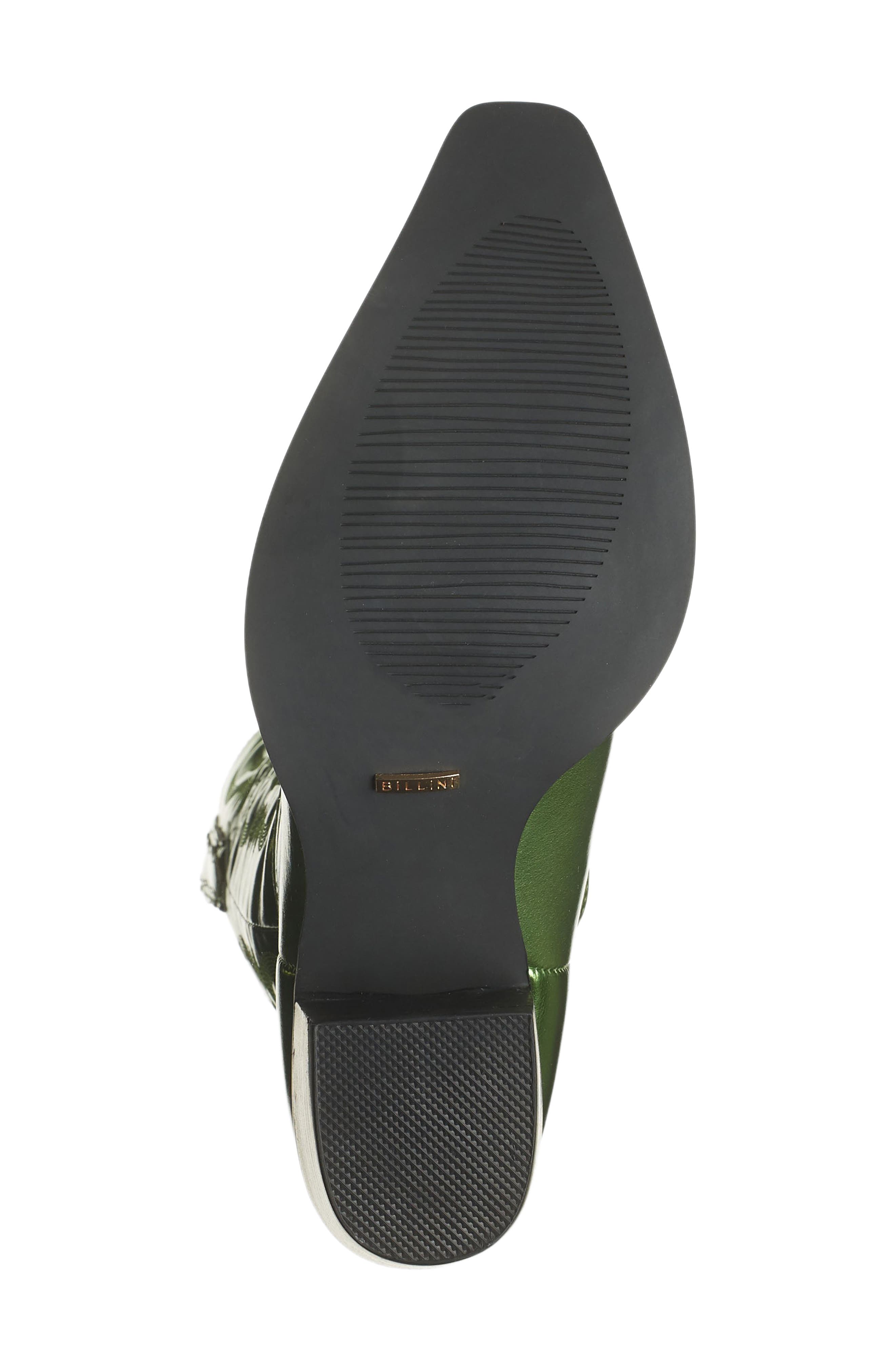 Danilo Western Boot, Alternate, color, GREEN METALLIC