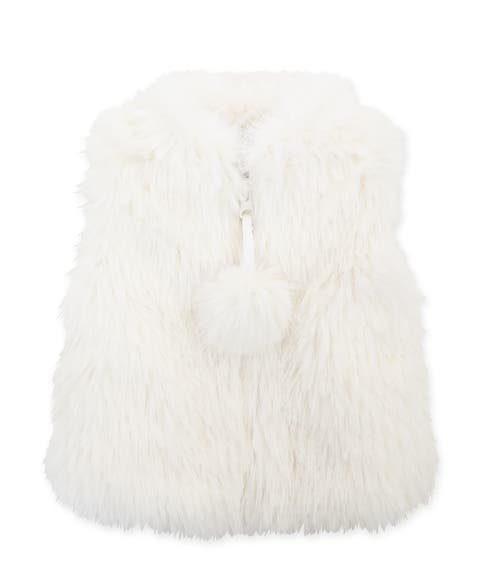 Faux Fur Zip Front Vest (Toddler, Little Kid & Big Kid)