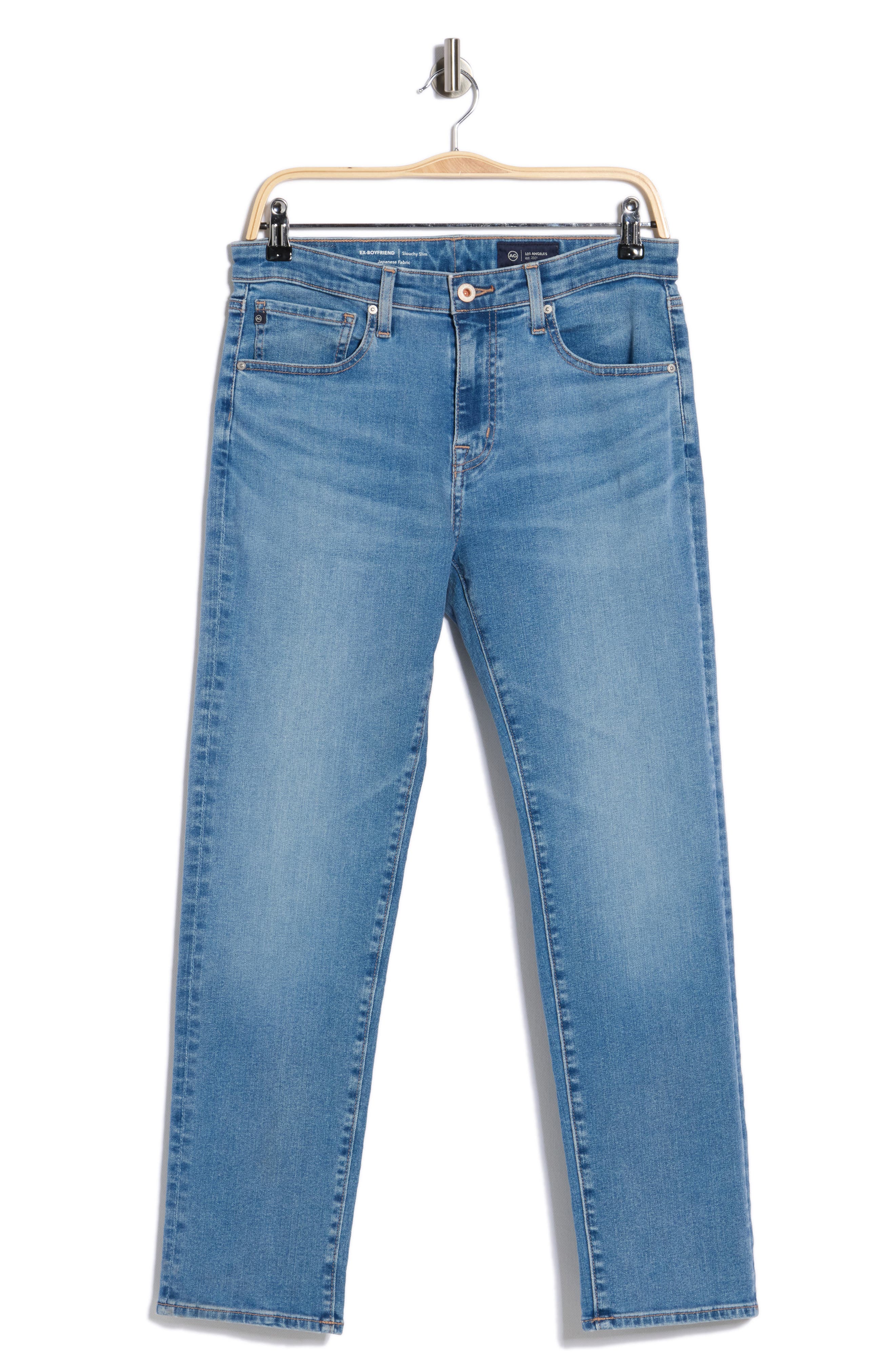 AG Ex-Boyfriend Slouchy Slim Ankle Jeans