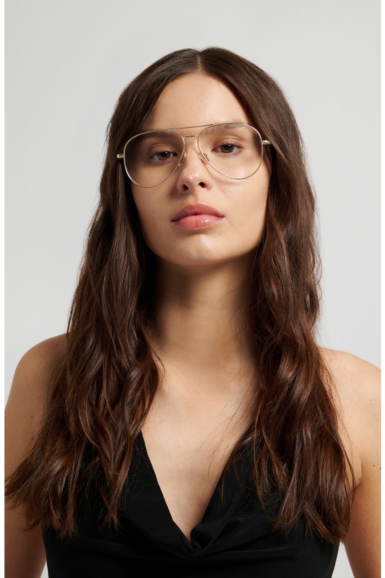 58mm Pilot Optical Glasses, Alternate, color, GOLD