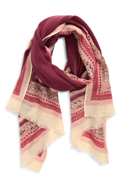 Embroidered Rug Wrap