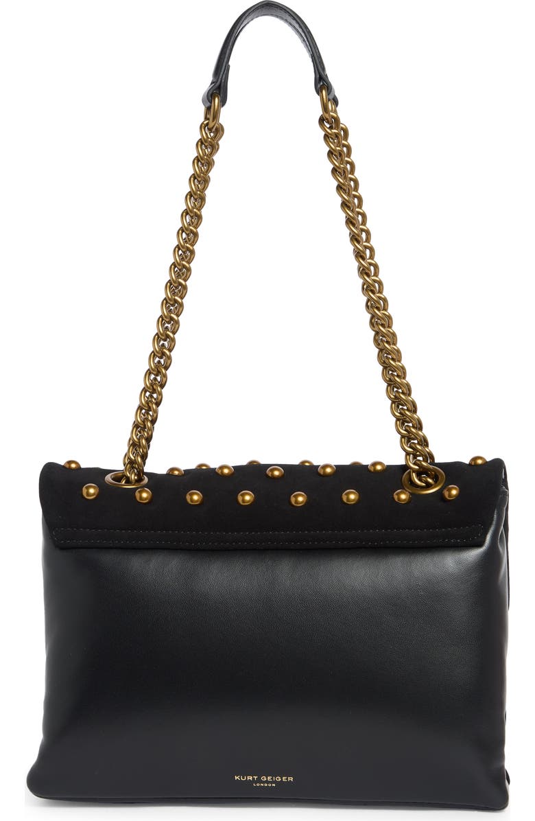 Kurt Geiger London Kensington Leather Mini Crossbody Bag, Alternate, color, Black/ Comb