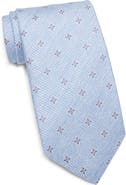 David Donahue Neat Silk Tie