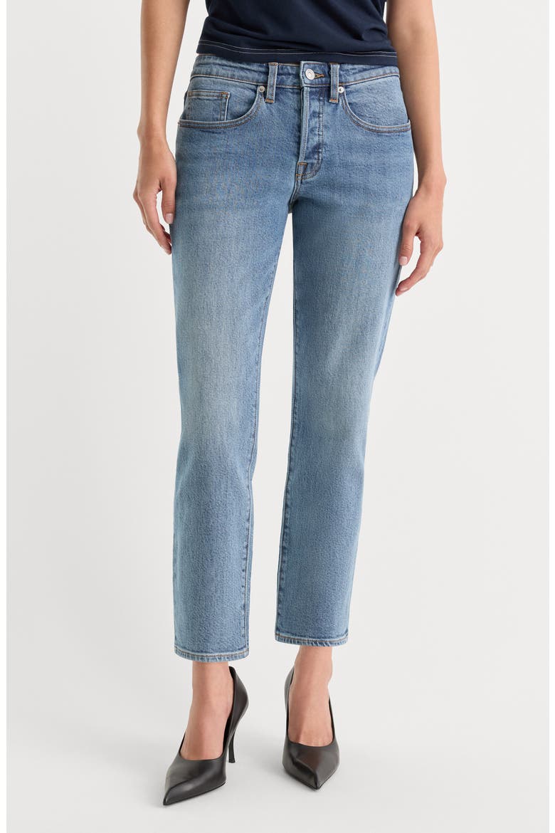 Vintage Slim Straight Ankle Jeans, Main, color, SAVOR