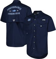 Columbia Men's Columbia Navy North Carolina Tar Heels Bonehead Button-Up Shirt