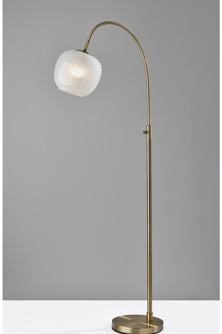 Magnolia Floor Lamp, Alternate, color, ANTIQUE BRASS