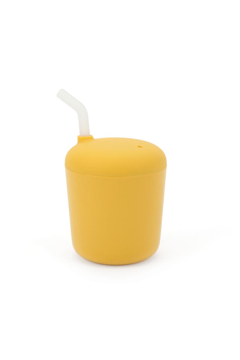 Sippy Cup with Straw, Main, color, Lemon