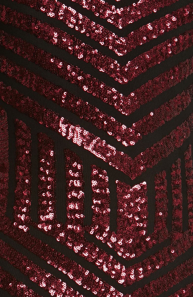 Dress the Population 'Lola' Sequin Body-Con Dress, Alternate, color, 