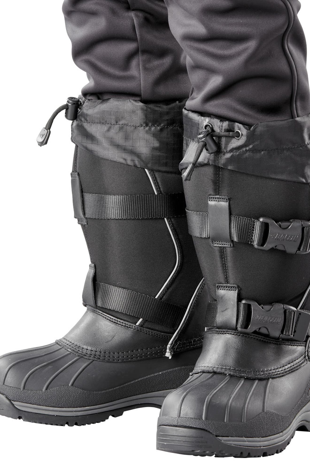 Impact Waterproof Snow Boot, Alternate, color, BLACK