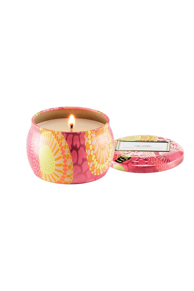 Napali Passion Fruit Mini Tin Candle, Alternate, color, NO COLOR