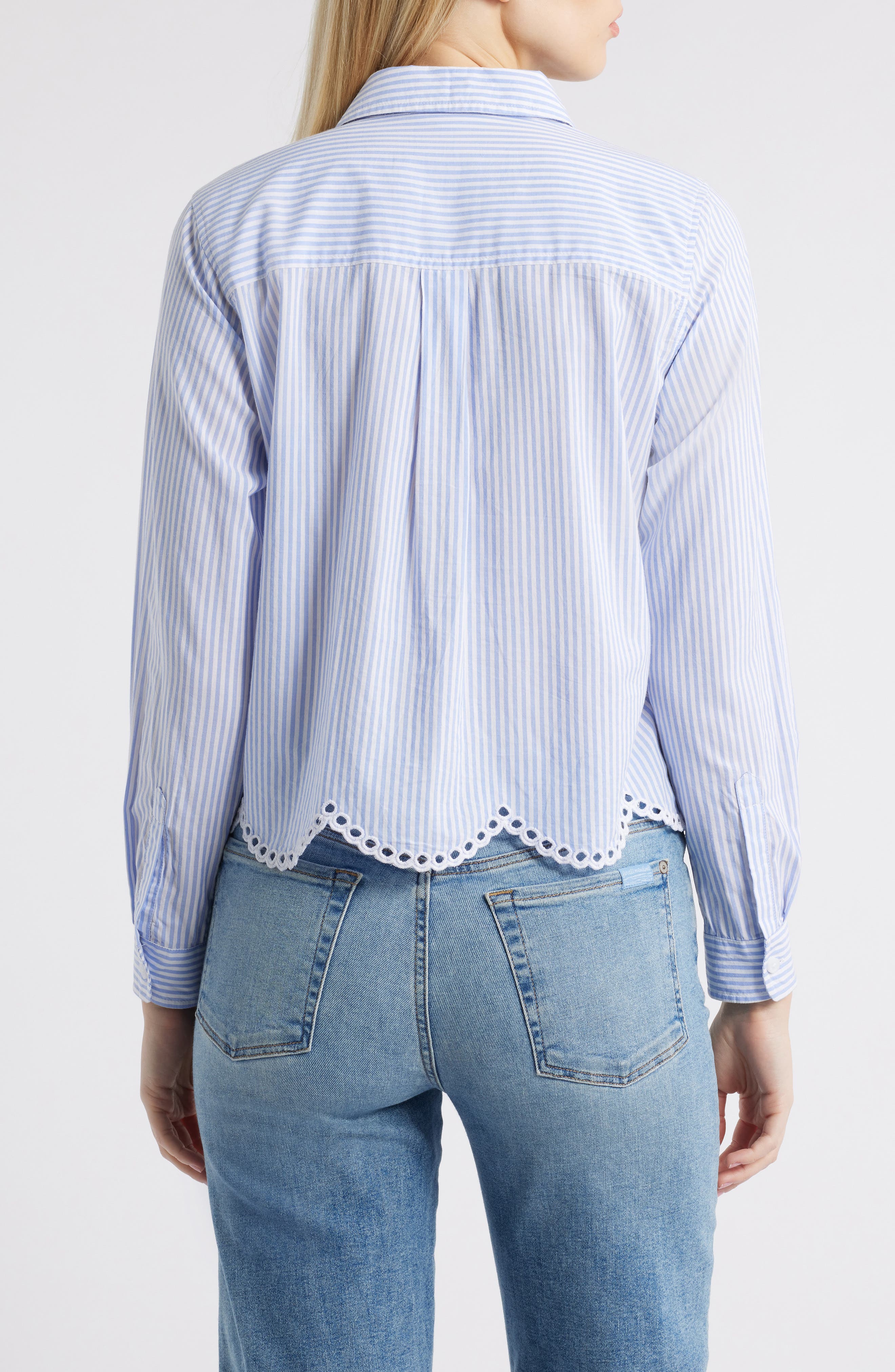 Jullian Embroidered Eyelet Shirt - image 2