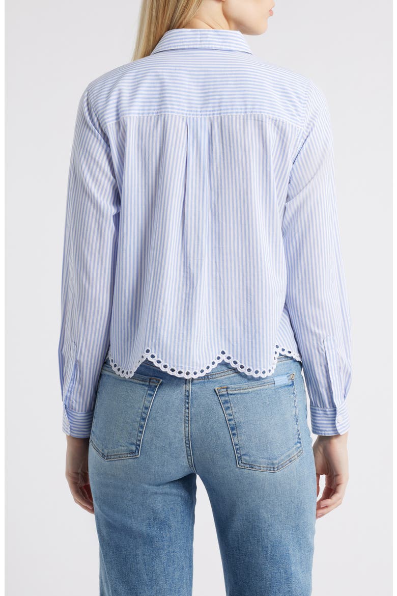 Jullian Embroidered Eyelet Shirt, Alternate, color, BLUE GLASS